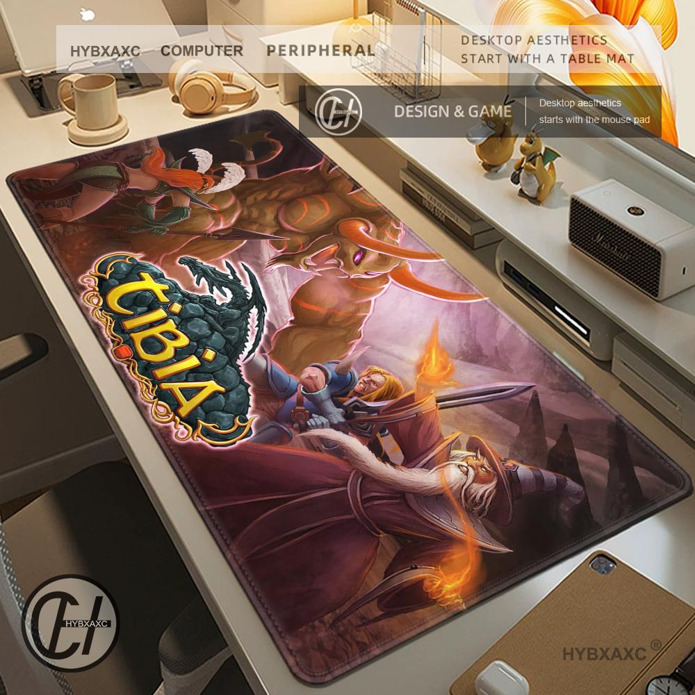 Home Gym Xxl - MMORPG Tibia Large Gaming Mouse Pad
