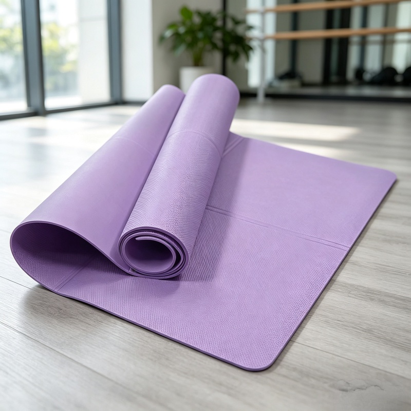 Gymnastics Mat Thick - 4mm Thick Non‑Slip Yoga Exercise Mat,