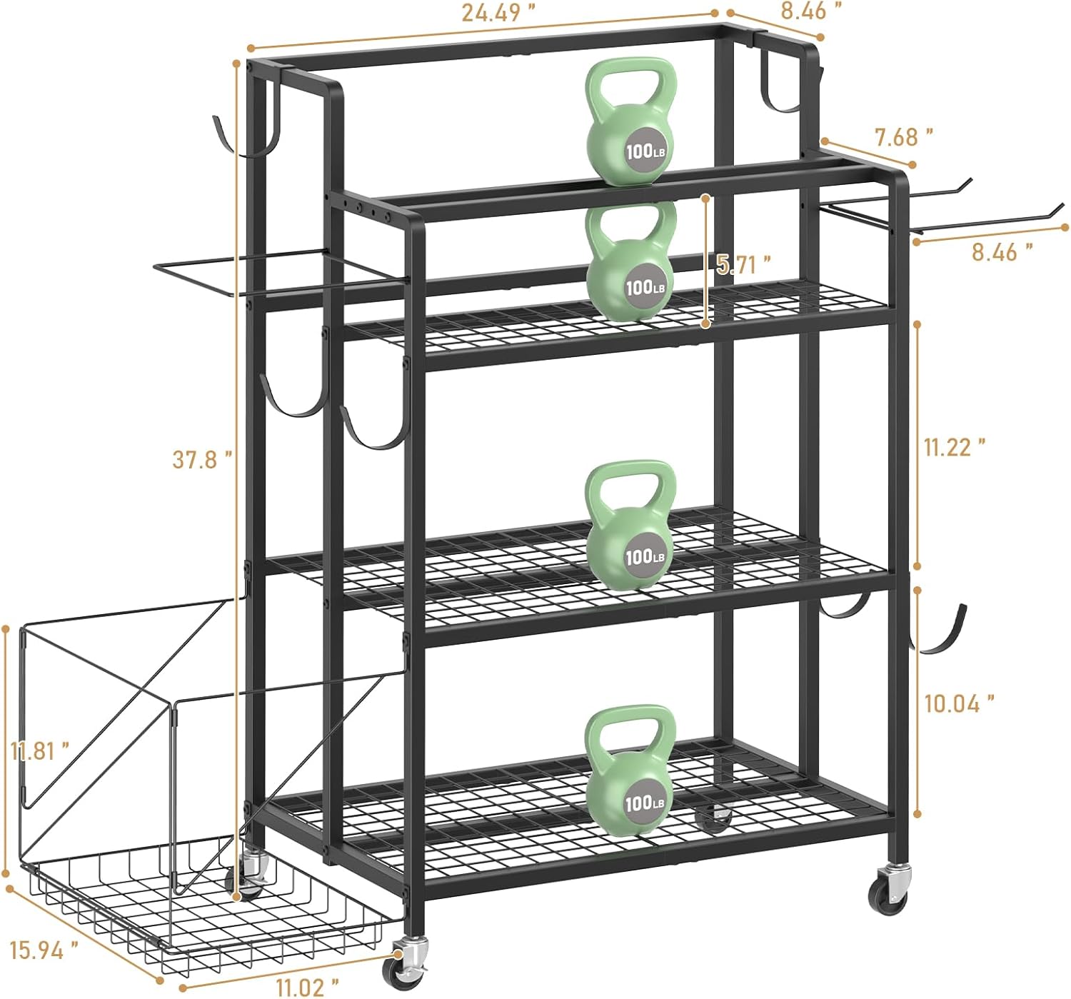 Home Gym Storage, No Material  - огляд і ціна Home Gym Usa