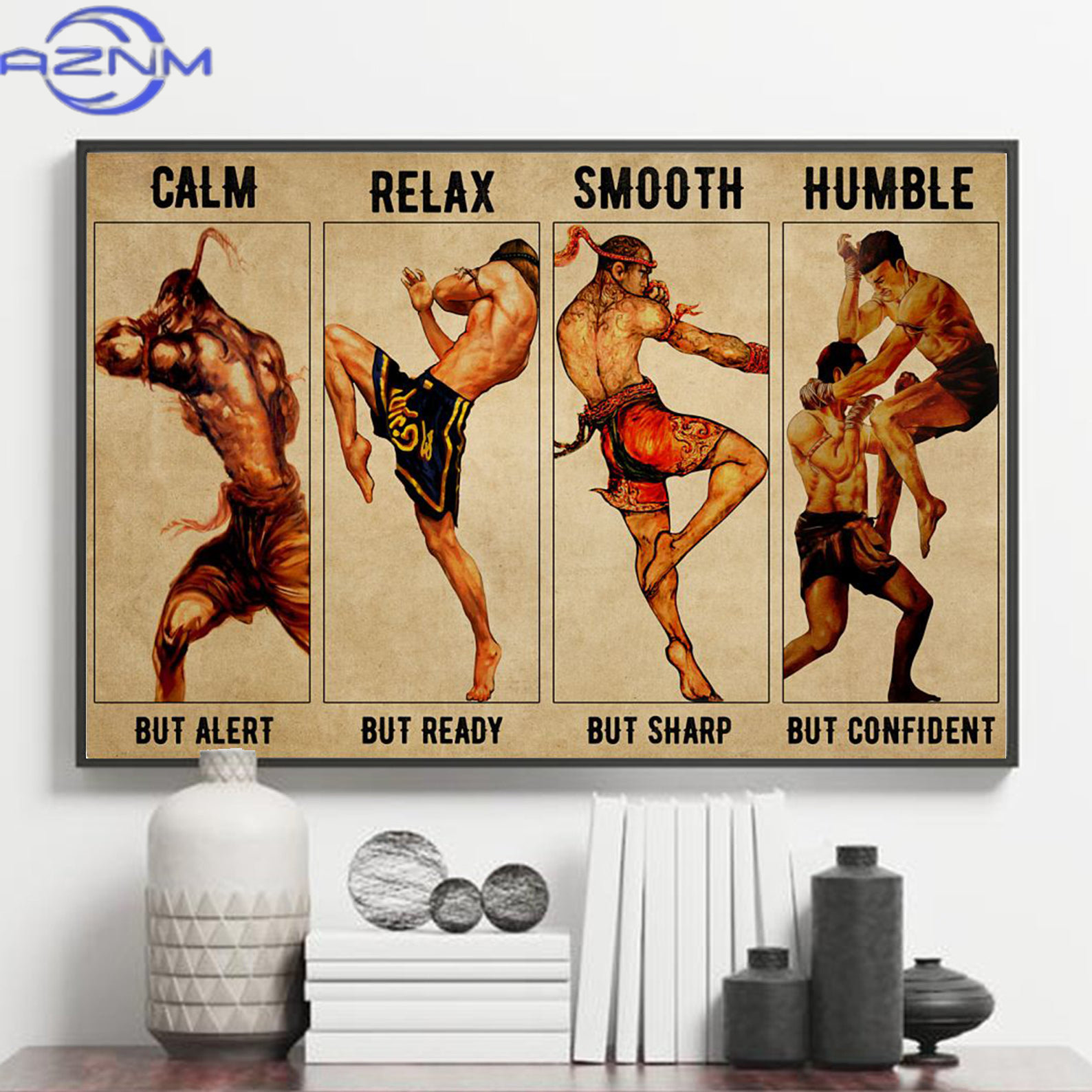 AZNM Four Moves of Muay Thai P - огляд і ціна Home Gym Japan