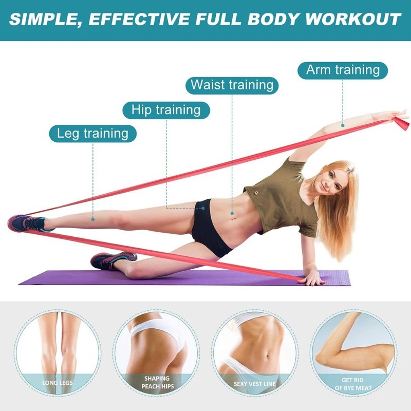 Natural Latex Resistance Bands - огляд і ціна Home Gym Resistance Machine