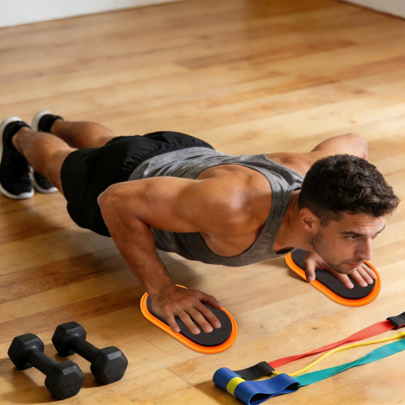 Workout Sliders Disc Oval Shap - огляд і ціна Home Gym Floor
