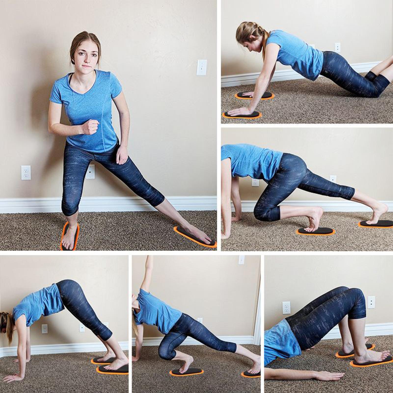Workout Sliders Disc Oval Shap - огляд і ціна Home Gym Floor