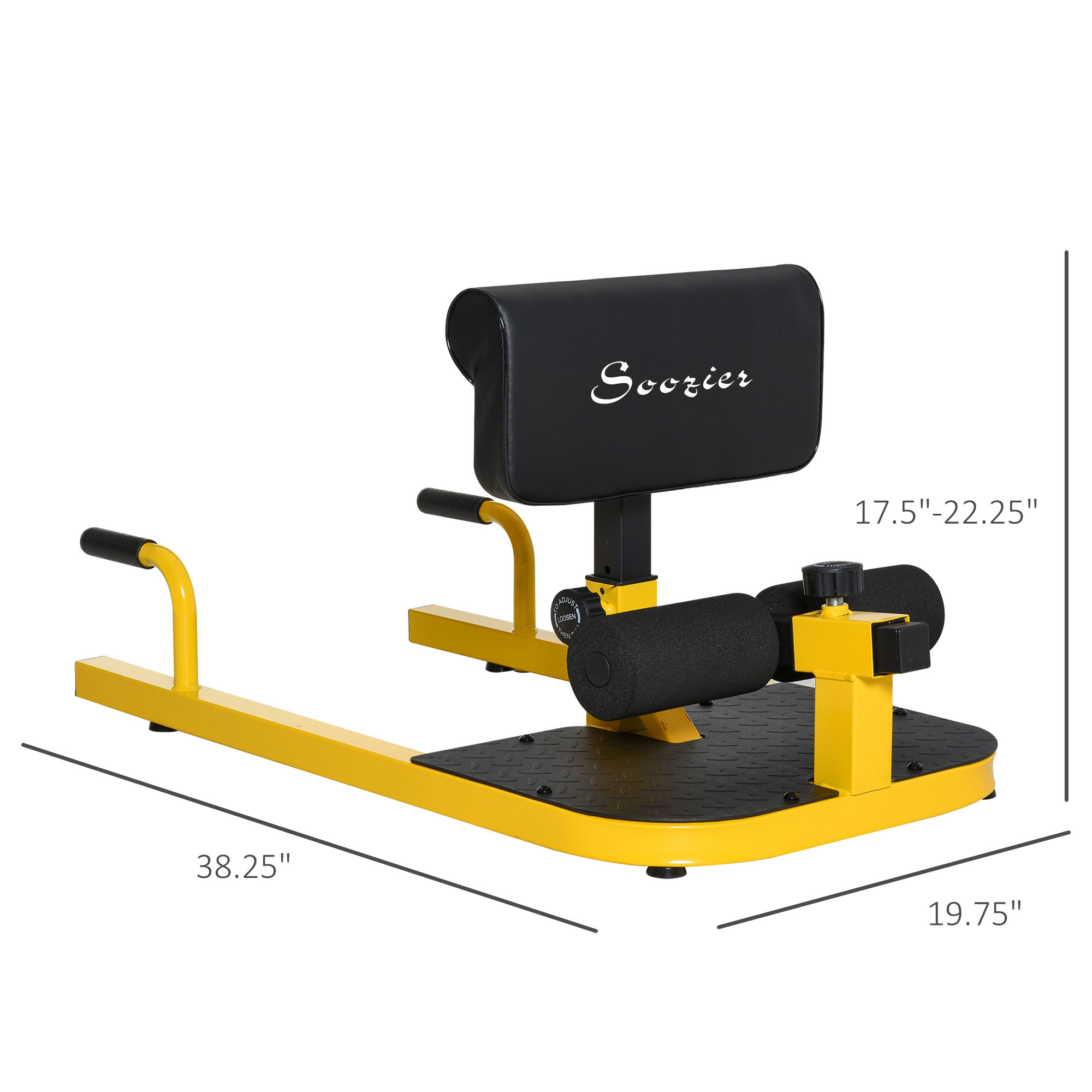 3-in-1 Padded Push Up Sit Up D - огляд і ціна Home Gym Yellow