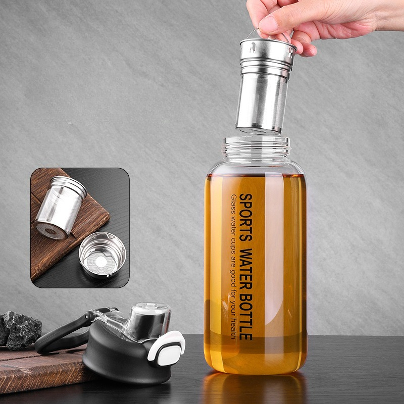 1L Glass Tea Tumbler with Infu - огляд і ціна Kettler Home Gym