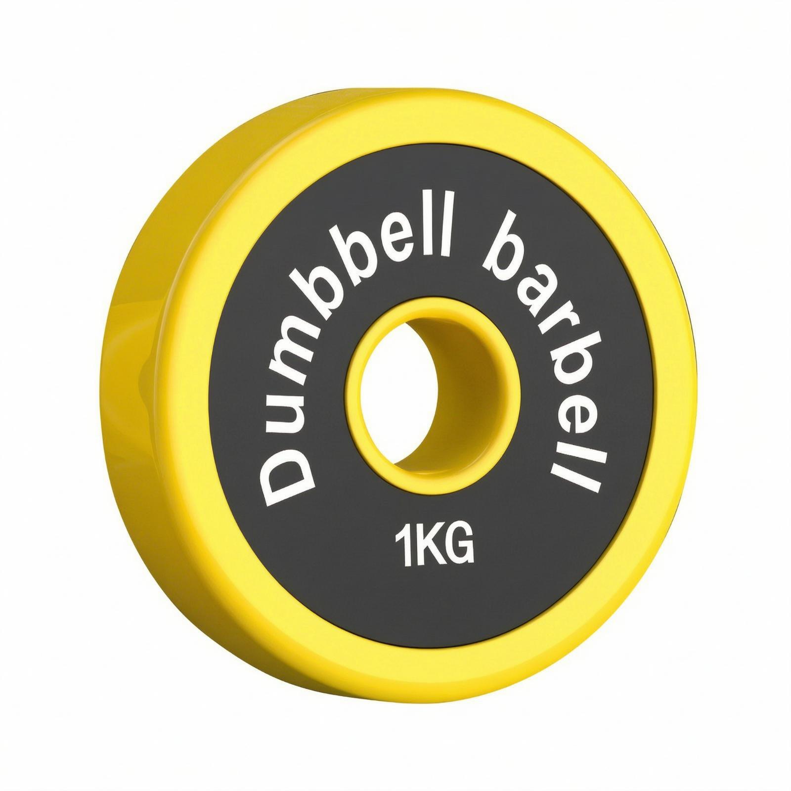 Yellow Rubber Coated Load Disc - огляд і ціна Home Gym Yellow