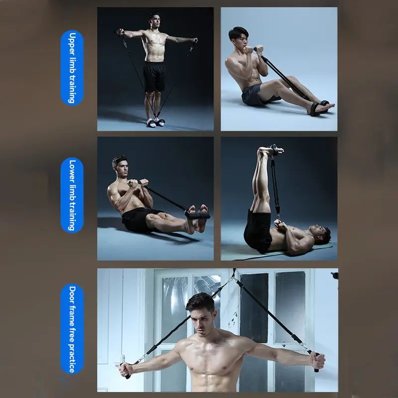 Pedal Tension Rope Puller Exer - огляд і ціна Home Gym Resistance Machine