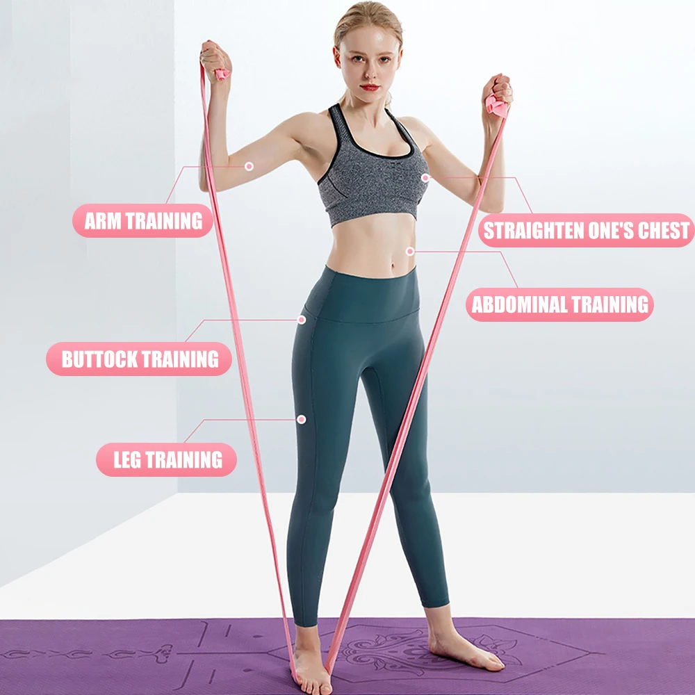 Length 200cm Yoga Pilates Stre - огляд і ціна Home Gym Resistance Machine