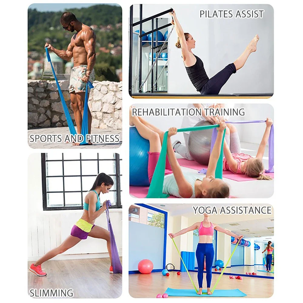 Length 200cm Yoga Pilates Stre - огляд і ціна Home Gym Resistance Machine