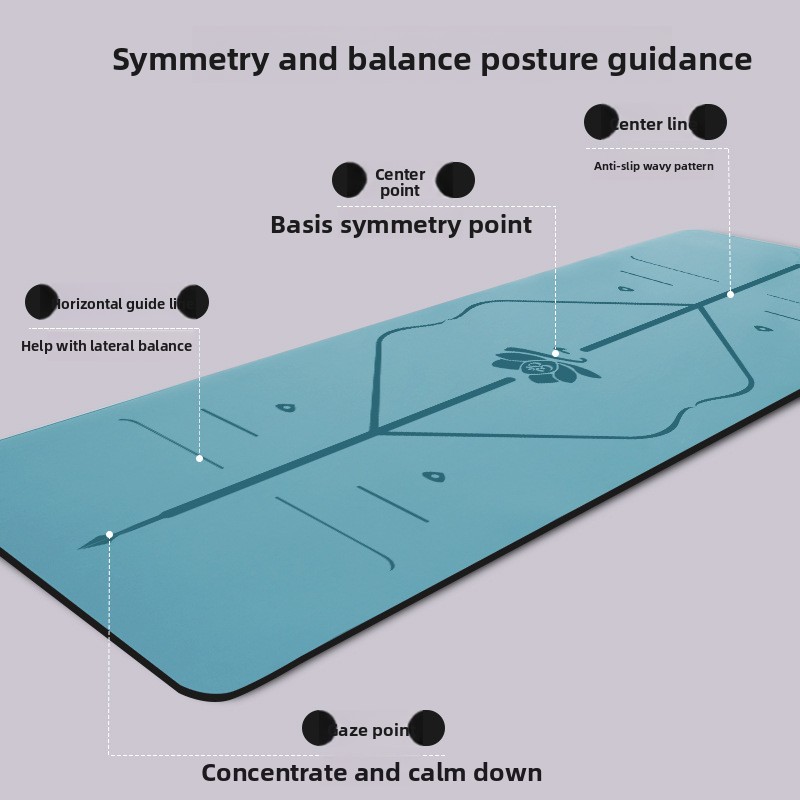 PU Rubber Non Slip Wide Thick  - огляд і ціна Gymnastics Mat Thick