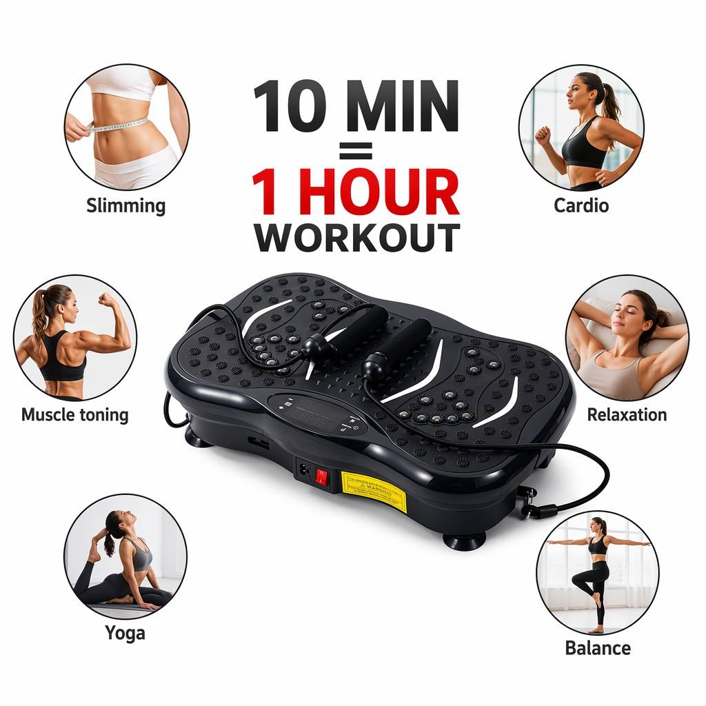 Professional Vibration Plate F - огляд і ціна Home Gym Resistance Machine