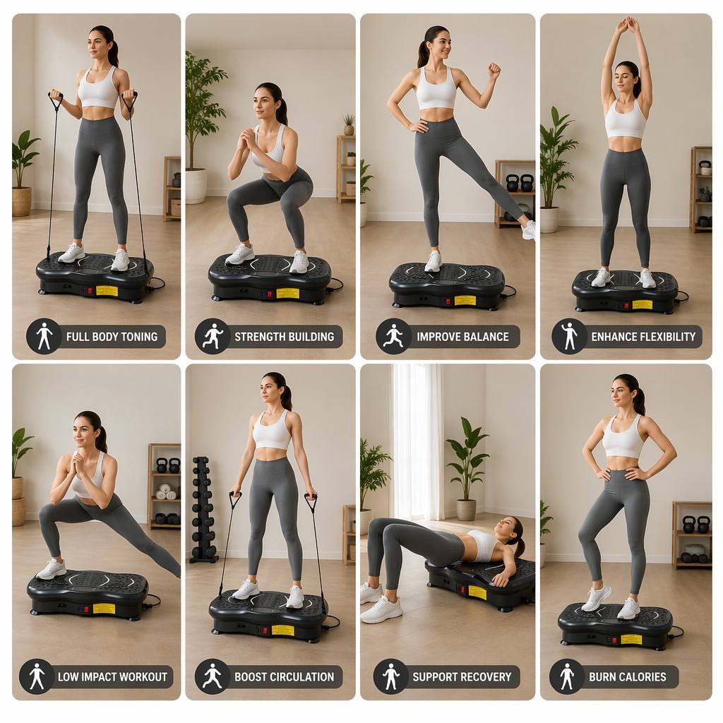 Professional Vibration Plate F - огляд і ціна Home Gym Resistance Machine