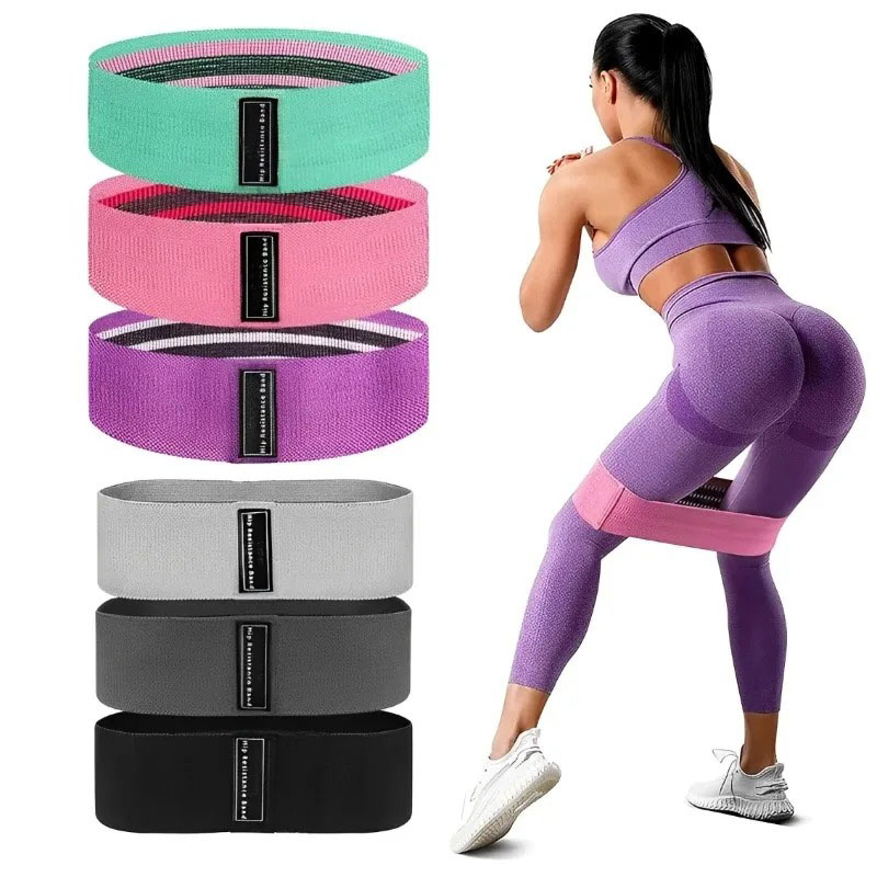 3Pcs Fabric Resistance Hip Boo - огляд і ціна Home Gym Resistance Machine