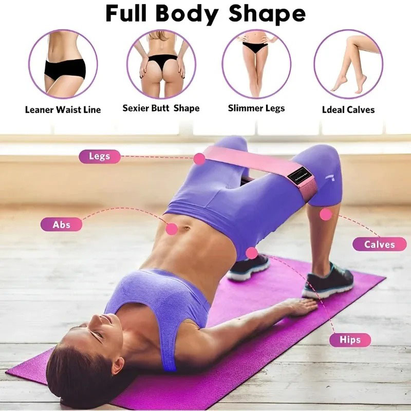 3Pcs Fabric Resistance Hip Boo - огляд і ціна Home Gym Resistance Machine