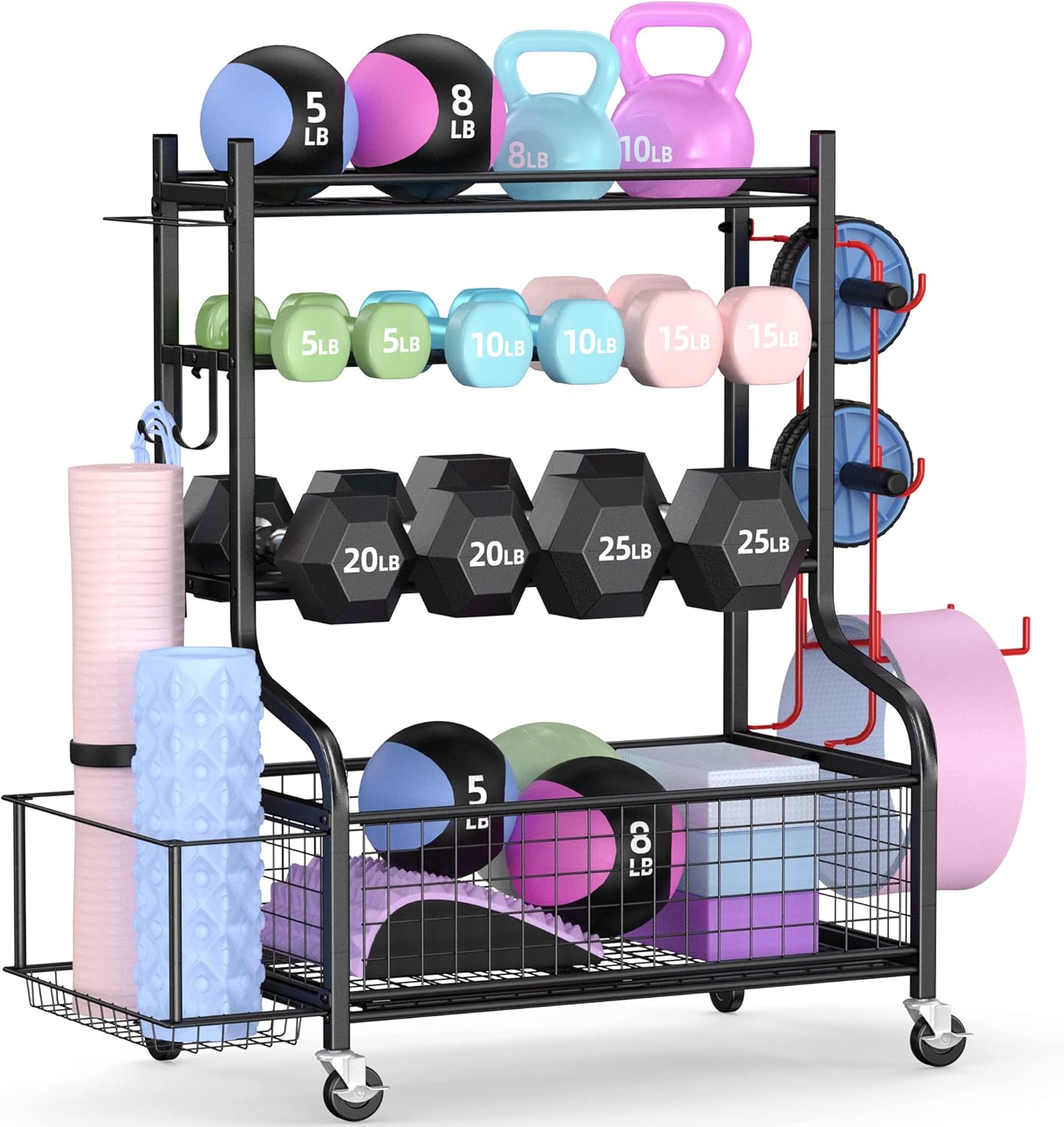 Home Gym Dumbbell Rack with Wh - огляд і ціна Home Gym Usa