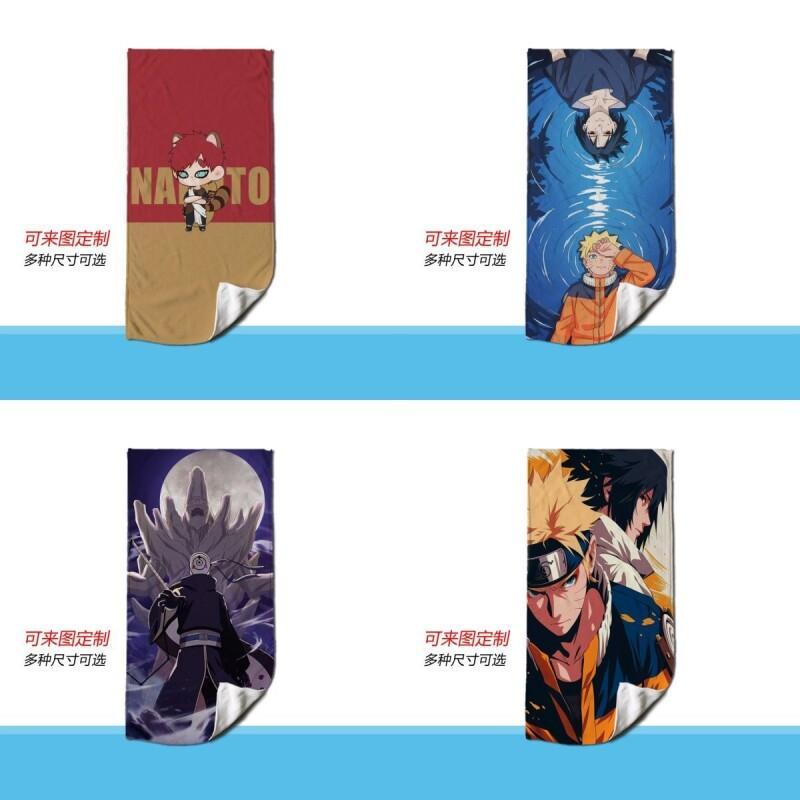 Naruto Anime Towel Microfiber  - огляд і ціна Home Gym Japan