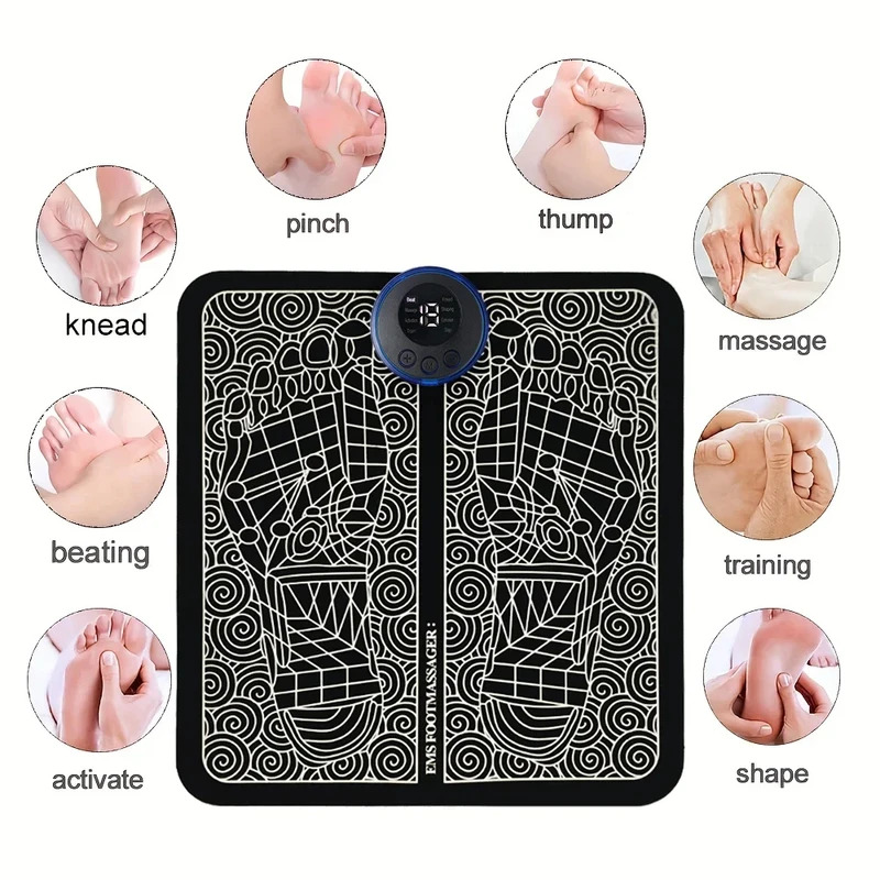 Electric Foot Massager Pad Mus - огляд і ціна Home Gym Hack