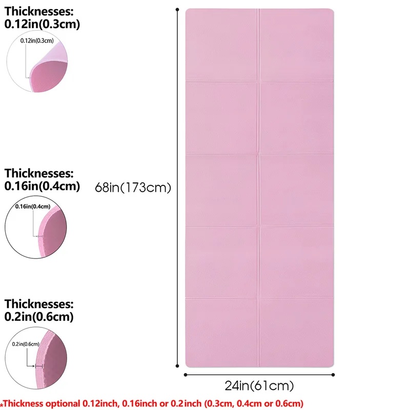 4mm Thick Non‑Slip Yoga Exerci - огляд і ціна Gymnastics Mat Thick