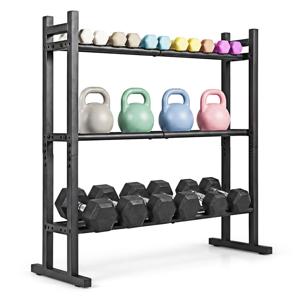 Heavy Duty 3-Tier Dumbbell Rac - огляд і ціна Home Gym Usa