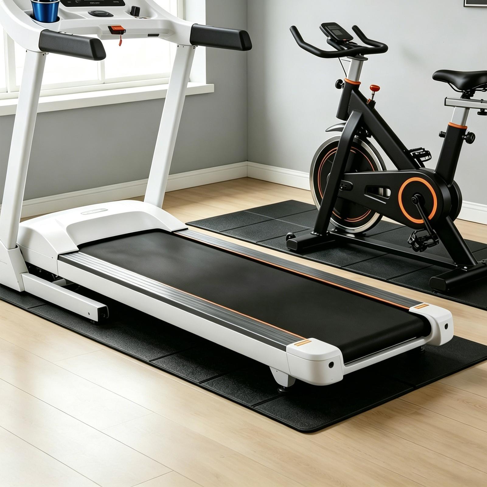 Treadmill Pads For Floor Non S - огляд і ціна Home Gym Floor