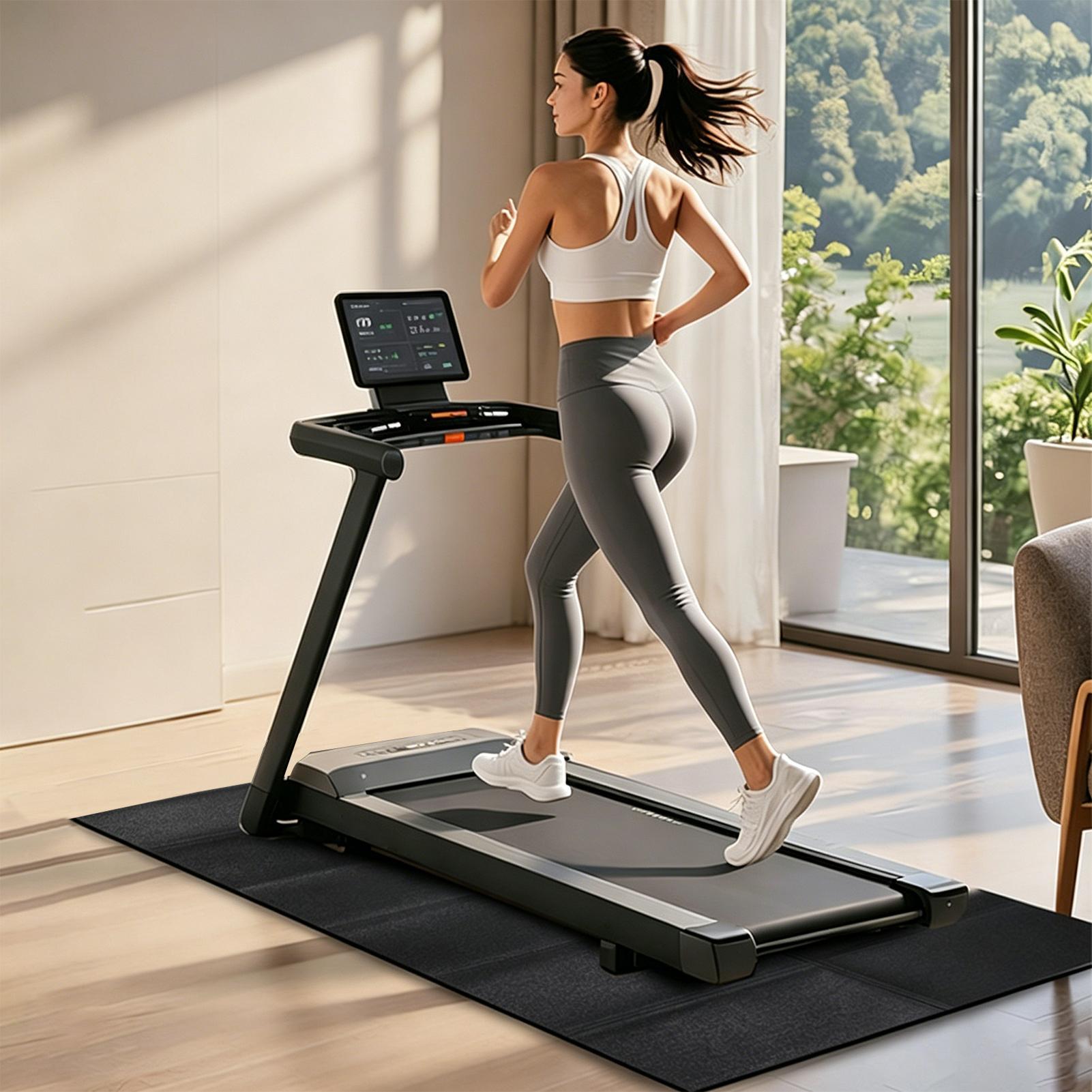 Treadmill Pads For Floor Non S - огляд і ціна Home Gym Floor