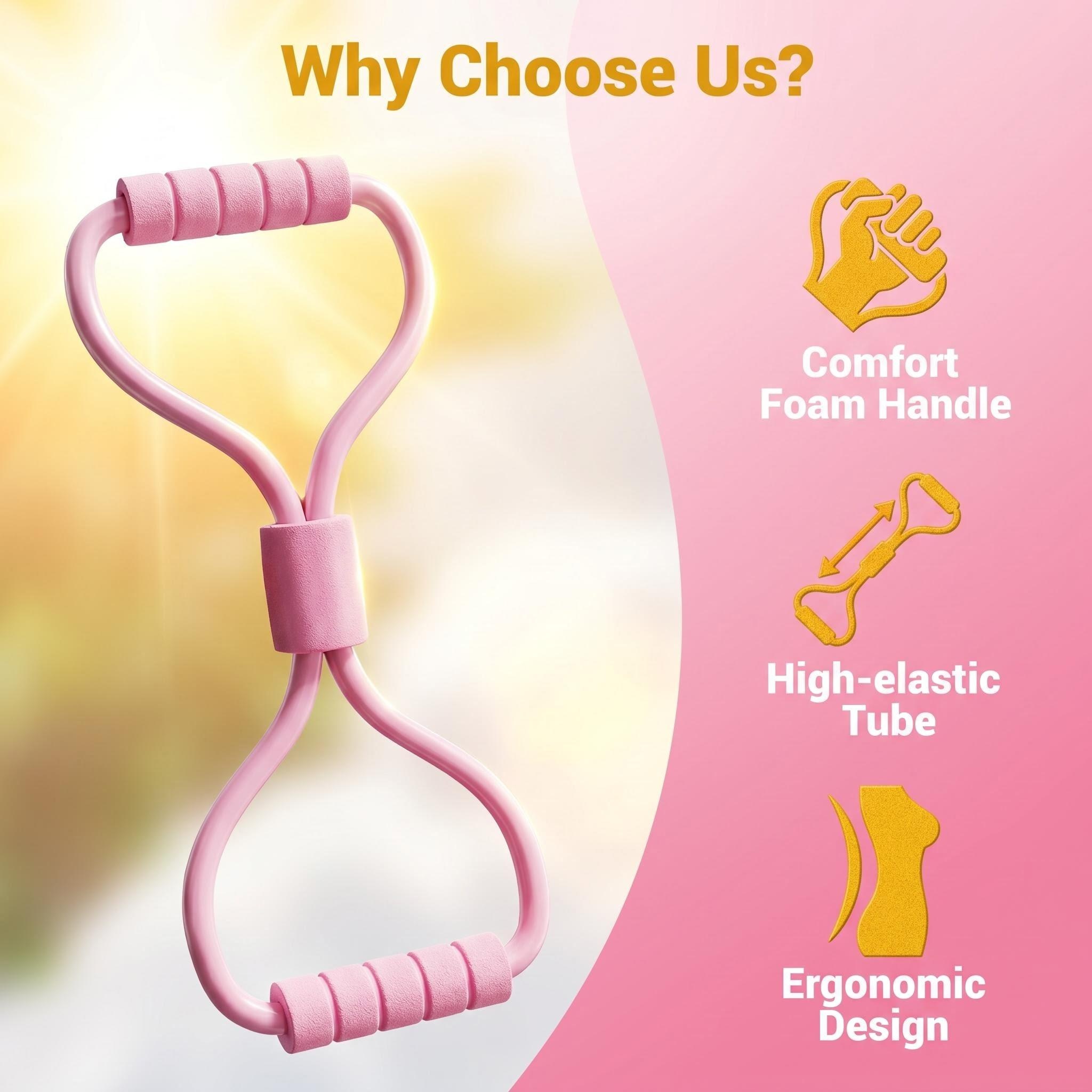 8-shaped elastic band Fitness  - огляд і ціна Home Gym Resistance Machine