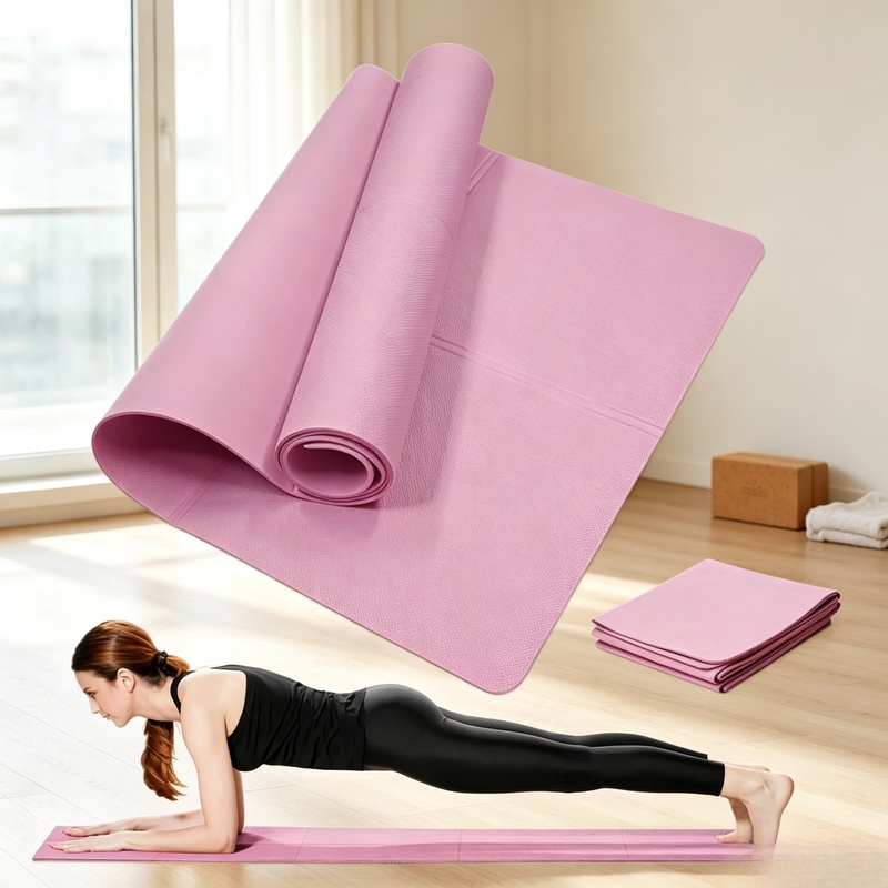 4mm Thick Non-Slip Yoga Exerci - огляд і ціна Gymnastics Mat Thick