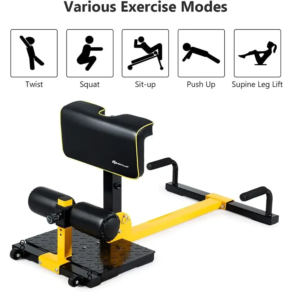 8-in-1 Multi-Functional Squat, - огляд і ціна Home Gym Yellow